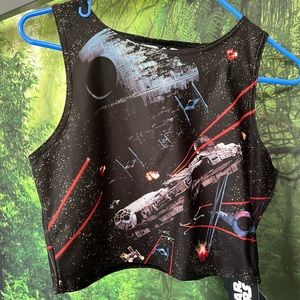 NWT Blackmilk Star Wars crop top